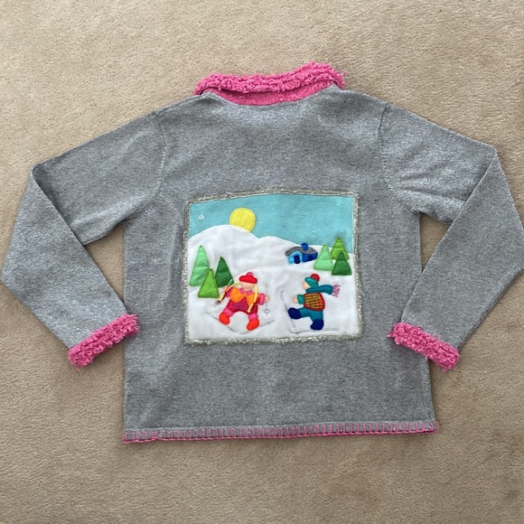 Christina Rotelli winter themed sweater - Picture 5 of 8